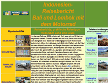 Tablet Screenshot of indonesien-reisen.de